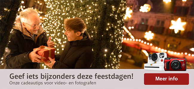 Onze cadeautips voor video- en fotografen