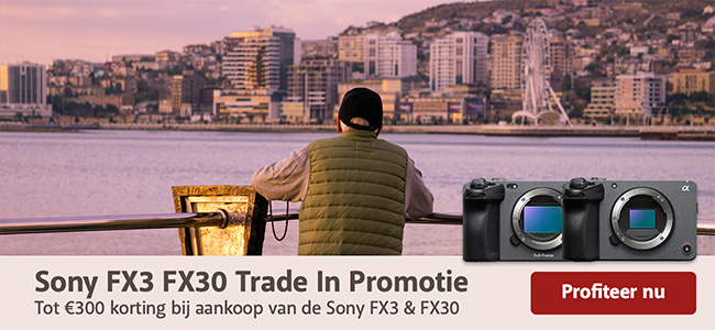 Sony FX3 FX30 Trade In Promotie