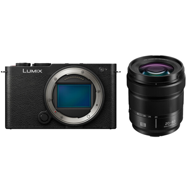 Panasonic LUMIX S9 Jet Black Body + Panasonic Lumix S 20-60mm f/3.5-5.6