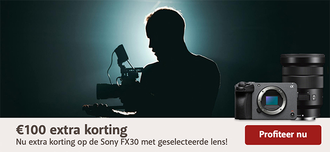 Sony FX30 When Bought With